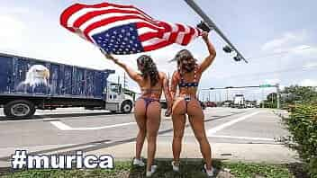 BANGBROS - Happy Birthday, America! Enjoy This Epic Collection Dedicated To Freedom *EAGLE SCREAM* video