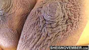 Massive Areolas On Young Thick Cutie Squeezed Hard By Man In Slow Motion In Bed , Sheisnovember Huge Brown Erect Nipples Poking Out On Her Large Busty Chest , Perky Titties Worship by Msnovember video