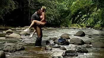 Tropical Interracial Anal Sex with Jamie Broks getting butt banged In a raging river by a Big Black Cock in this hot anal packing fuck clip! Full Flick & 1000's More at PrivateBlack.com! video