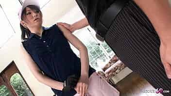 Young Asian talk to Suck and Swallow Cock at Lesson in Japan video