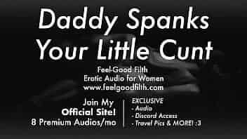 Little Slut Gets Ruined By Two Dicks -ASMR DDLG Audio video