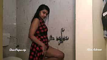 hot young desi college babe filmed full bath video video