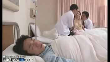 Jav nurse fucked while patient is s. video